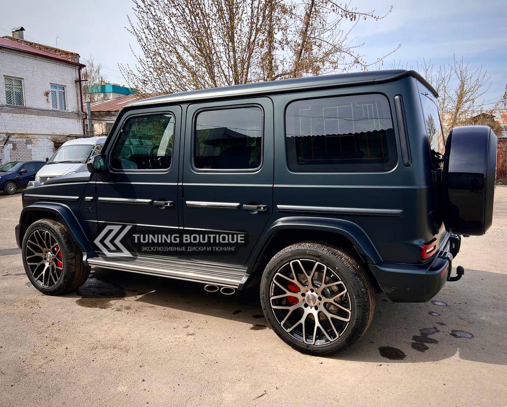 Mercedes G-Class W464 на 22" кованых дисках нашего производства	 фото 1